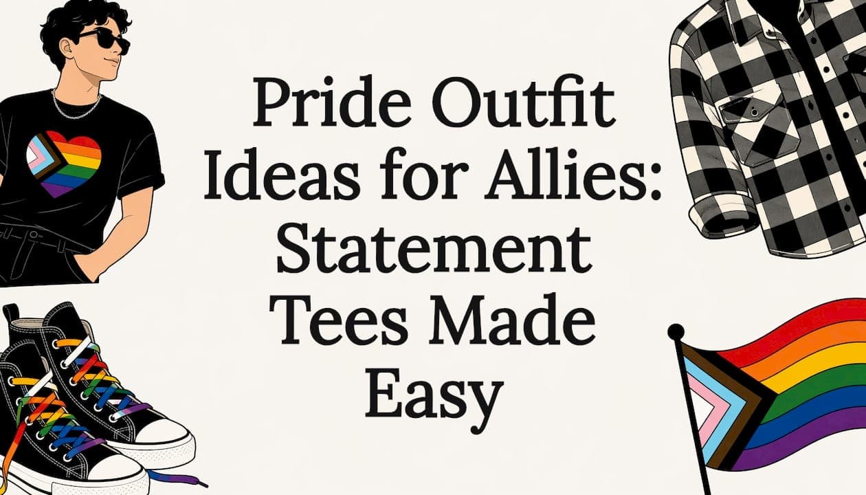 Pride Outfit Ideas for Allies: Statement Tees Made Easy